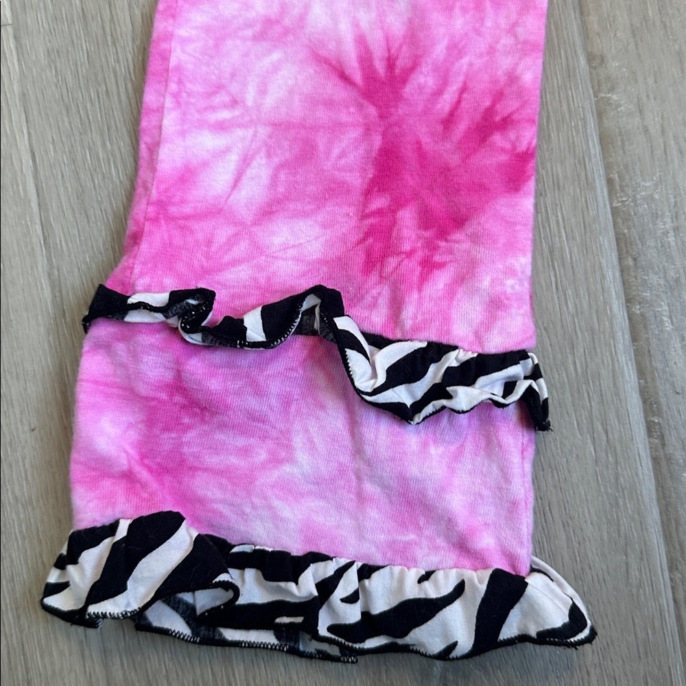 Ann Loren Pink Tie-Dye Mickey Mouse Kids Outfit size 2/3t - Picture 4 of 12